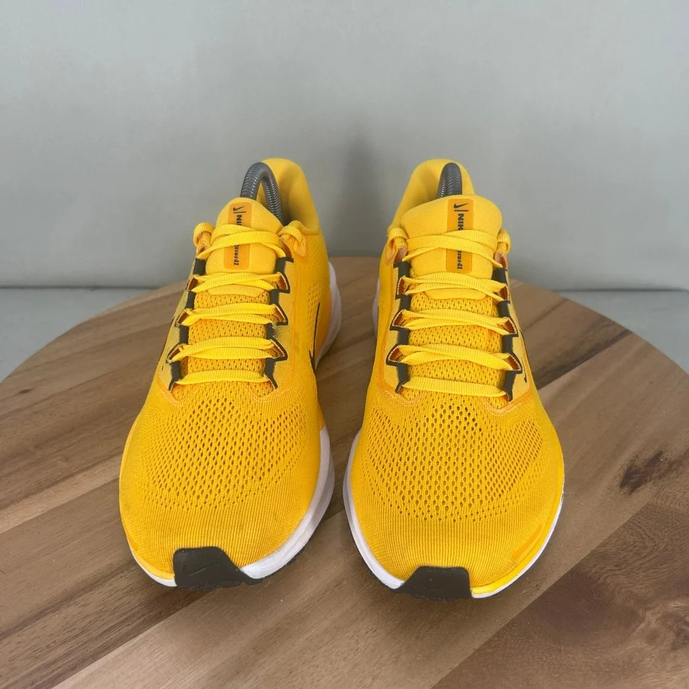 Nike Air Zoom Pegasus 41 Mens Running Shoes Yellow Black HF1536-700 Size 8